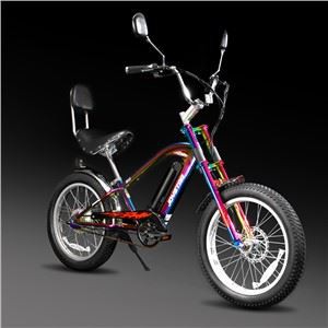 Basikal Chopper Elektrik Vintage City Cruiser